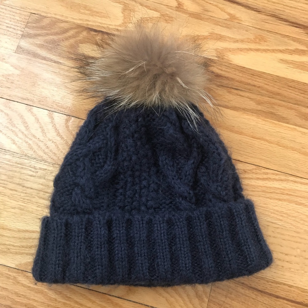 Navy beanie